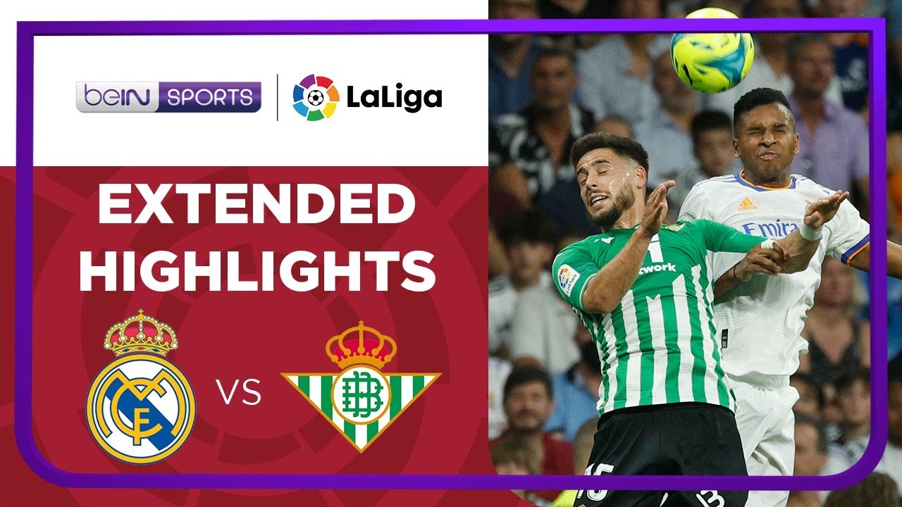 Real Madrid 0-0 Real Betis | LaLiga 21/22 Extended Match Highlights